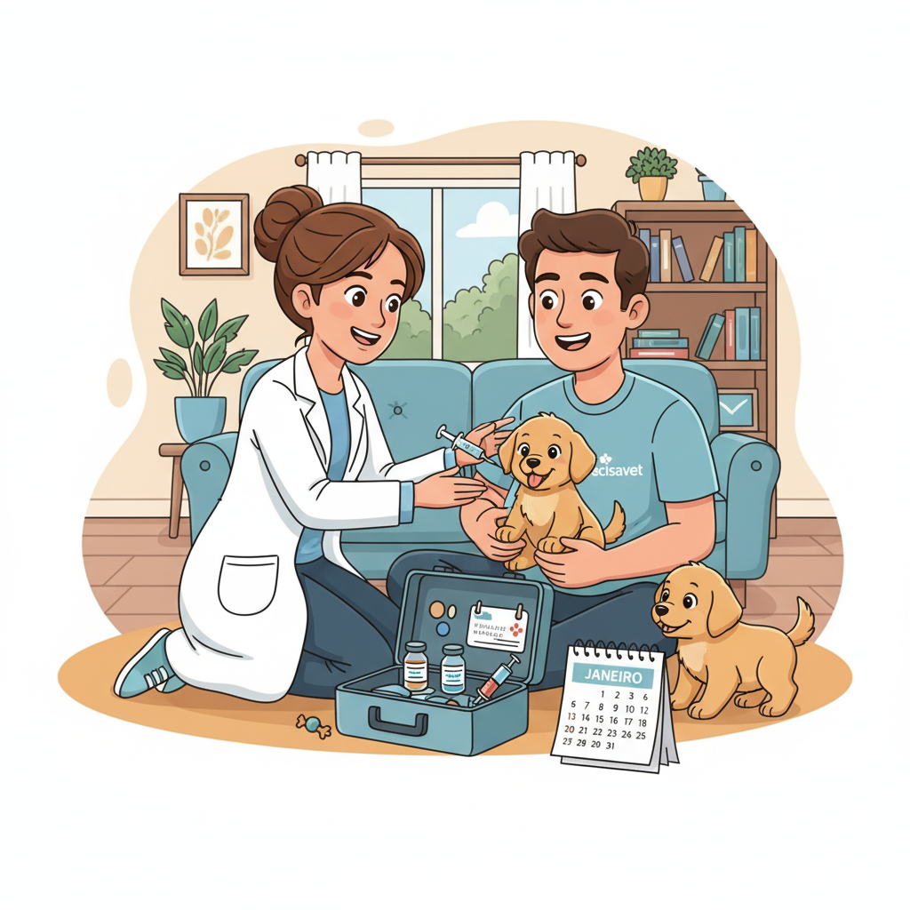 Primeira vacina no cachorro: o que é aplicado e quando iniciar