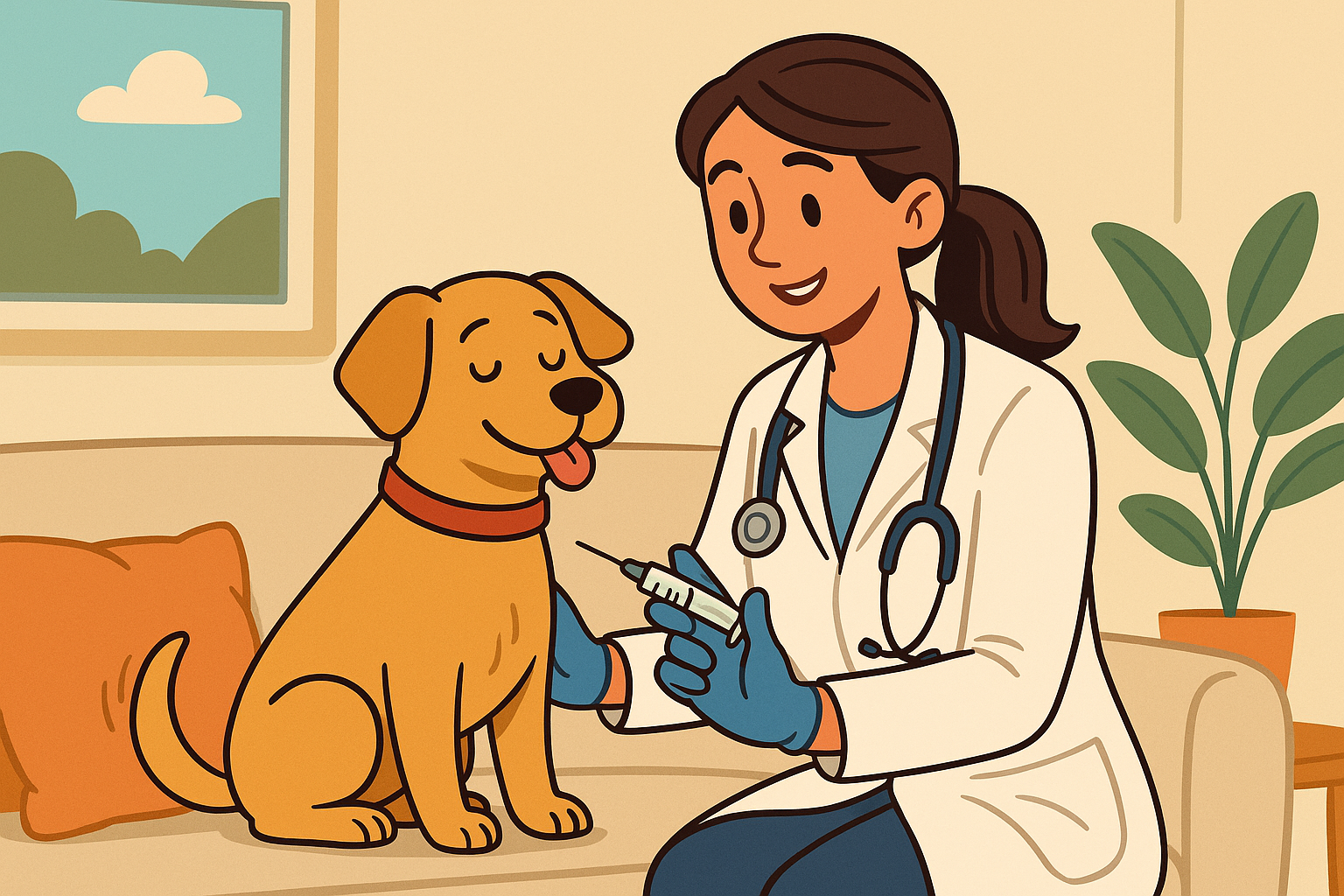 Vacina pet em casa: agende vacinação domiciliar com a Precisavet